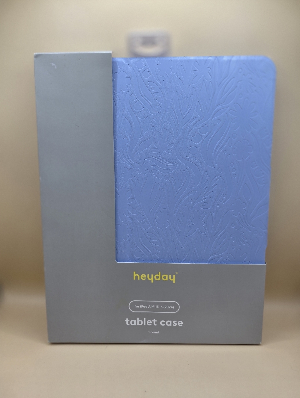 New- iPad Air 13 (2024) Case - heyday Periwinkle Blue Debossed